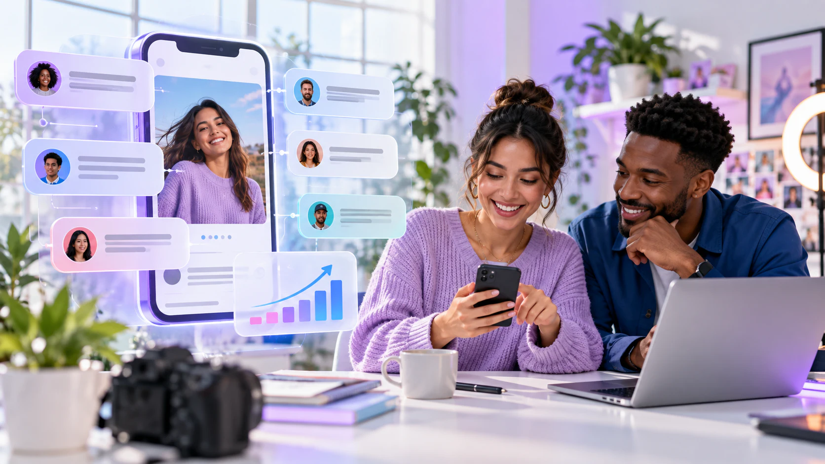 Creators reviewing Instagram post and Reel comment conversations