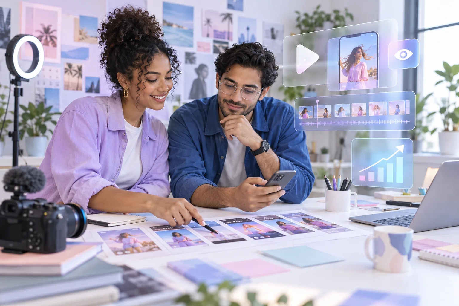 Creators planning an Instagram Reel views campaign